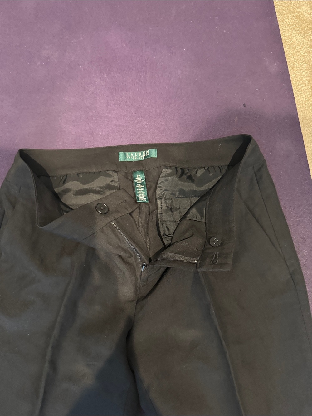 Lauren Ralph Lauren Black women dress pant
